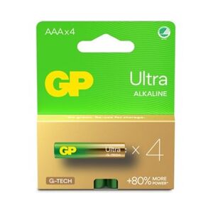 GP Ultra Alkaline AAA 4-p Svanenmärkt