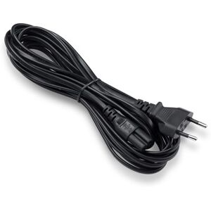 ON Euro 2-pin power cable 5m black