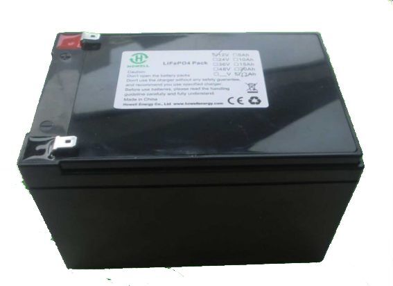 Altitec 12V 12Ah LiFePo4 batteri 151x101x98 mm 6mm terminal