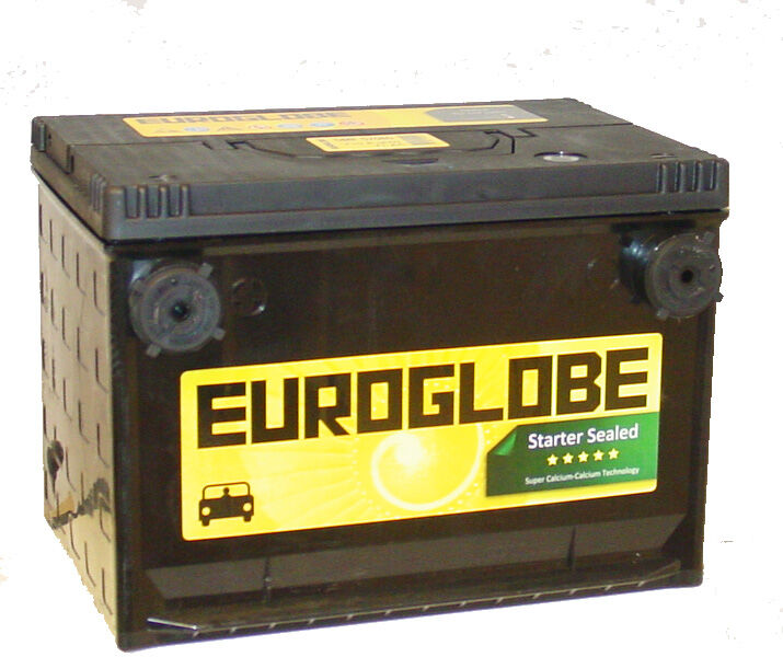 Altitec Euroglobe 57080 71-76Ah Semitett (SMF) startbatteri 750CcA 260x178x185mm 12V