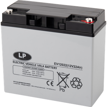 Altitec 12V 22Ah (18Ah) AGM batteri Syklisk L181xH167xB77 mm T12 terminal