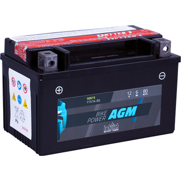 Altitec YTX7A-BS batteri til MC og ATV 12V 6Ah (150x87x93mm)