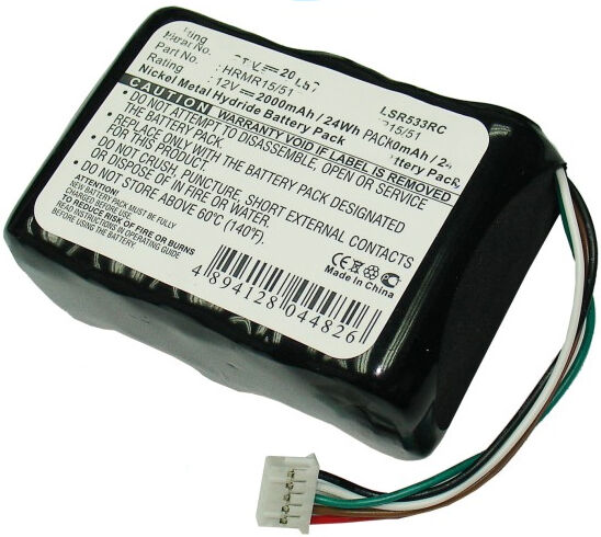 Altitec Batteri til LOGITECH Squeezebox Radio 533, 12V 2Ah NIMH, NT210AAHCB10YMXZ, HRMR15/51