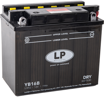 Altitec YB16-B batteri til MC og ATV 12V 19Ah (176x101x157mm)