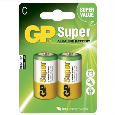 GP BATTERIES GP 14A-U2 / LR14 / C GP14A-U2