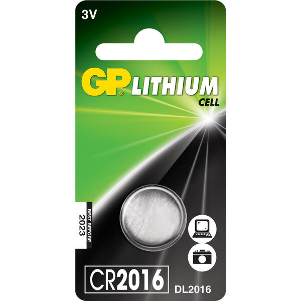 GP Batteries Batteri Knappcelle Cr 2016