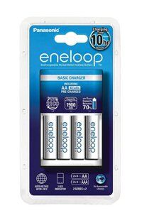 Rechargeable Eneloop , 4x AA (1900 mAh)