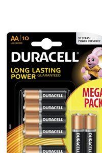 NEC Duracell 10x AA batteri