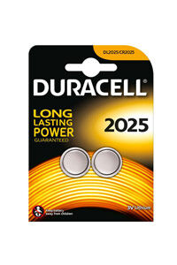 Button cells Duracell 2x CR2025 Knappcelle (170 mAh)