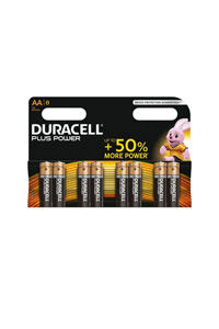Disposable Duracell 8x AA batteri
