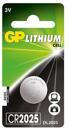 Button cells GP 1x CR2025 Knappcelle (160 mAh)