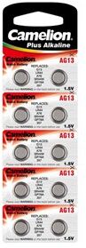 Button cells Camelion 10x LR44 Knappcelle (110 mAh)