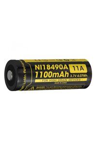 Cylinder Cell Nitecore 1x 18490 batteri (1100 mAh, Oppladbart)