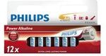 Disposable Philips 12x AA batteri