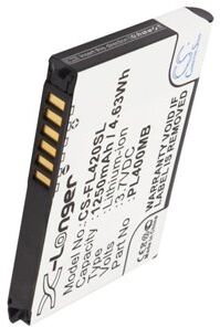 Fujitsu - Siemens Loox N500 (1250 mAh 3.7 V, Sort)