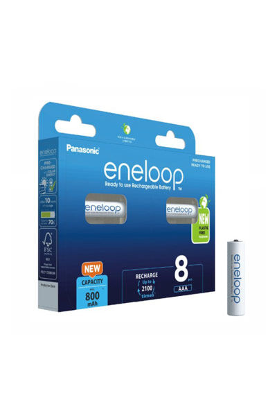 Rechargeable Eneloop BO-BS-ENE-52362049 batteri (750 mAh 1.2 V)