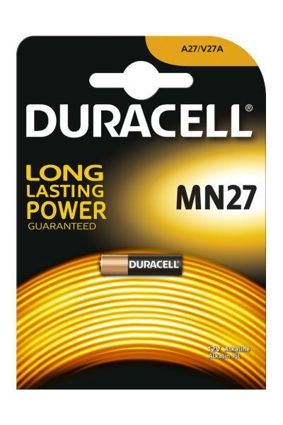 Disposable Duracell BO-DUR-27AX1 batteri (12 V, Originalt)