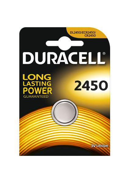Button cells Duracell BO-DUR-CR2450 batteri (3.0 V, Originalt)