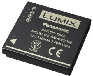 Panasonic Batteri (940 mAh 3.7 V, Originalt) passende til Batteri til Panasonic Lumix DMC-FX48R