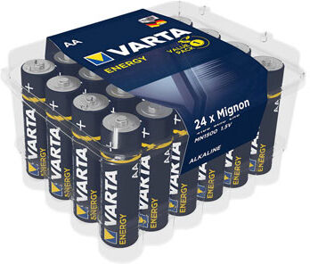 Disposable Varta BO-VARTA-ENERGY-AA-24 batteri (1.5 V, Originalt)