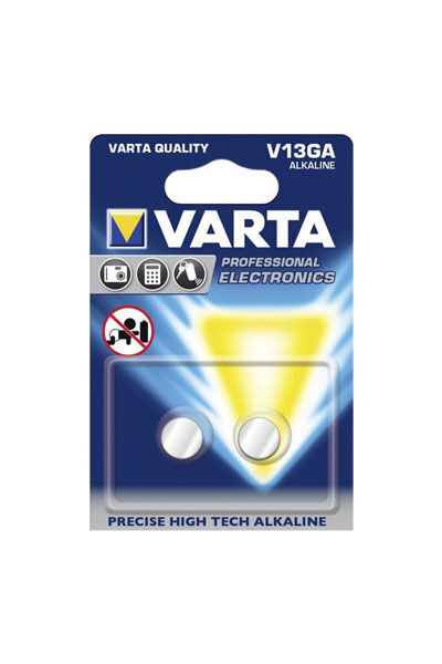 Button cells Varta BO-VARTA-V13GA-2 batteri (1.5 V, Originalt)