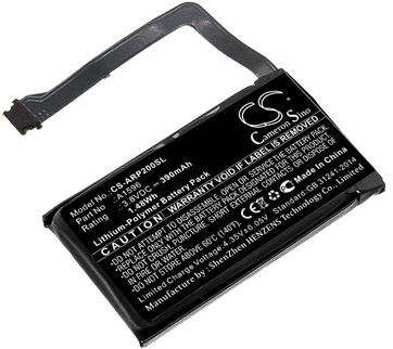 Apple Batteri (390 mAh 3.8 V, Sort) passende til Batteri til Apple MRXJ2ZP/A