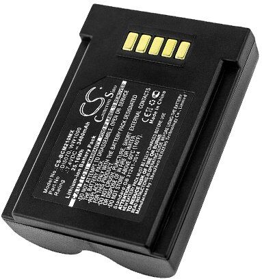 BCI Batteri (3400 mAh 7.4 V, Sort) passende til Batteri til BCI SpectrO2 Pulse Oximeters