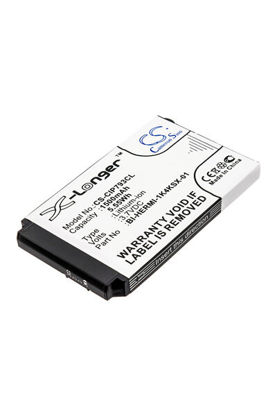 Cisco Systems Batteri (1500 mAh 3.7 V, Sort) passende til Batteri til Cisco CP-7925G-EX-K9 (2015)