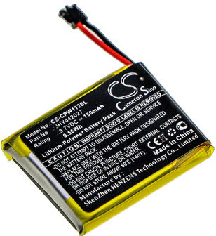 Compustar Batteri (150 mAh 3.7 V, Sort) passende til Batteri til Compustar 2WT12-SS