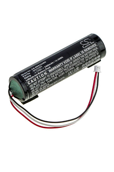 Dräger Batteri (3400 mAh 3.7 V, Sort) passende til Batteri til Dräger TOFScan NMT Monito