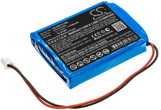 Deviser Batteri (1700 mAh 11.1 V, Sort) passende til Batteri til Deviser DS2100A