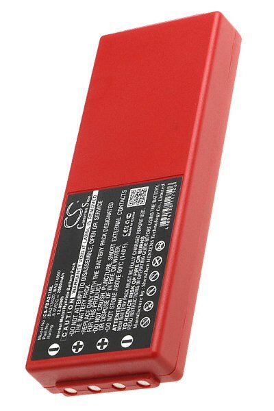 HBC Batteri (2000 mAh 6 V) passende til Batteri til HBC Radiomatic PM471560