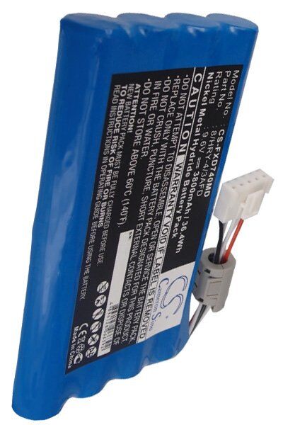 Fukuda Batteri (3800 mAh 9.6 V) passende til Batteri til Fukuda FX-7432