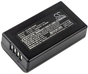 GE Batteri (2200 mAh 7.4 V, Sort) passende til Batteri til GE MAC 400