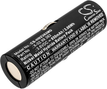 Heine Batteri (850 mAh 3.6 V, Sort) passende til Batteri til Heine ophthalmoscope Beta 200