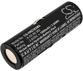 Heine Batteri (1000 mAh 3.6 V, Sort) passende til Batteri til Heine Beta Handles