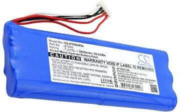 Hioki Batteri (3600 mAh 7.2 V, Blå) passende til Batteri til Hioki MR8880-20