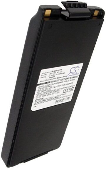 Icom Batteri (2500 mAh 9.6 V, Sort) passende til Batteri til Icom IC-F4