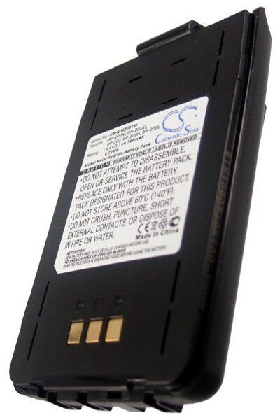Icom Batteri (700 mAh 9.6 V, Sort) passende til Batteri til Icom IC-T8
