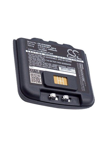 Intermec Batteri (4400 mAh 3.7 V, Sort) passende til Batteri til Intermec CN4