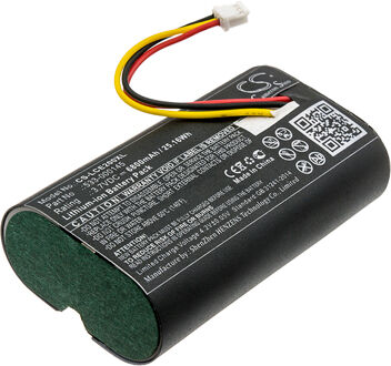 Logitech Batteri (6800 mAh 3.7 V, Sort) passende til Batteri til Logitech 861-000066