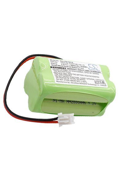 Lithonia Batteri (2000 mAh 4.8 V, Grønn) passende til Batteri til Lithonia D-AA650BX4