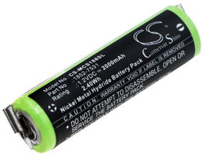 Wella Batteri (2000 mAh 1.2 V, Grønn) passende til Batteri til Wella ECO XS Profi