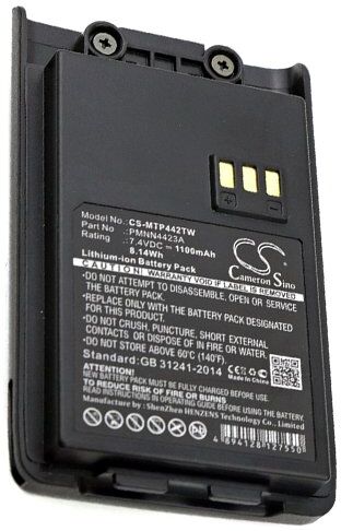 Motorola Batteri (1100 mAh 7.4 V, Sort) passende til Batteri til Motorola VZ-9