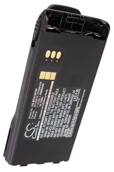 Motorola Batteri (2500 mAh 7.2 V, Sort) passende til Batteri til Motorola XTS1500