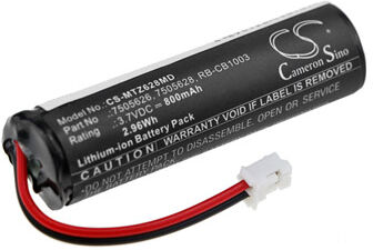 Morita Batteri (800 mAh 3.7 V, Sort) passende til Batteri til Morita TR-CM