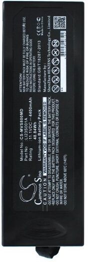 Mindray Batteri (4400 mAh 11.1 V, Sort) passende til Batteri til Mindray VS-800