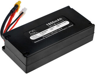 MJX Batteri (1800 mAh 7.4 V, Sort) passende til Batteri til MJX B6 race