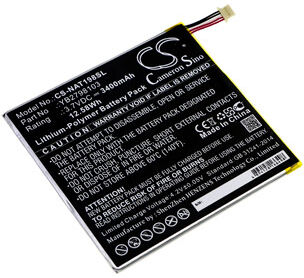 ONN Batteri (3400 mAh 3.7 V, Sort) passende til Batteri til ONN ONA19TB002