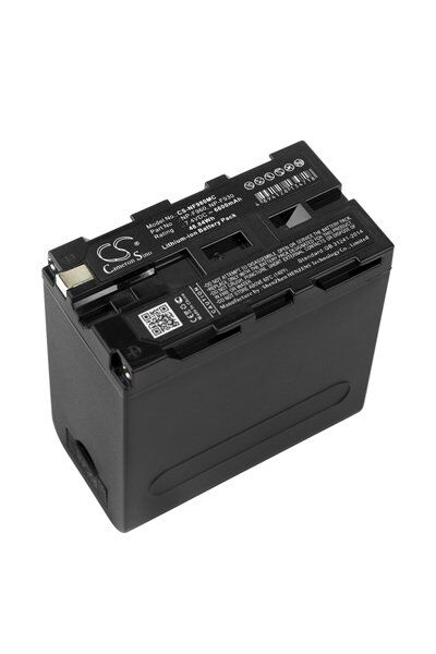 Sony Batteri (6600 mAh 7.4 V, Grå) passende til Batteri til Sony MVC-FDR3